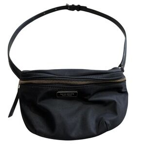 Kate Spade New York Black Nylon Belt Bag / Fanny Pack / Crossbody Adjustable